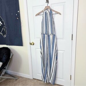 ✧･ﾟnwot striped coastal girl jumpsuit